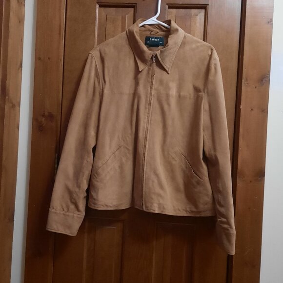 Ralph Lauren Jackets & Blazers - Super Soft Lightweight Authentic Suede Jacket Ralph Lauren Size 16